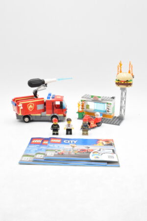 60214 LEGO City - L'intervention des pompiers au restaurant de hamburgers