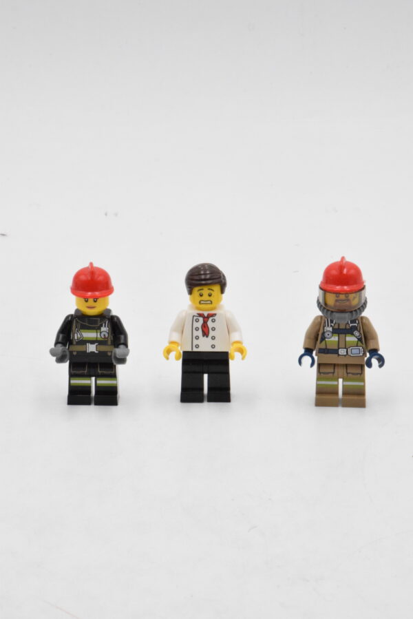 60214 LEGO City - L'intervention des pompiers au restaurant de hamburgers