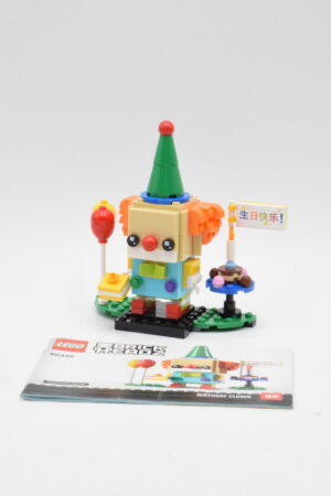 40348 LEGO Brickheadz - Clown d'anniversaire
