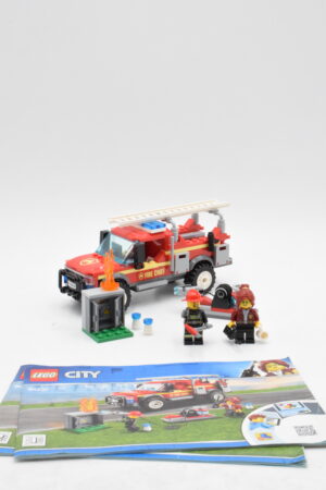 60231 LEGO City - Le camion du chef des pompiers