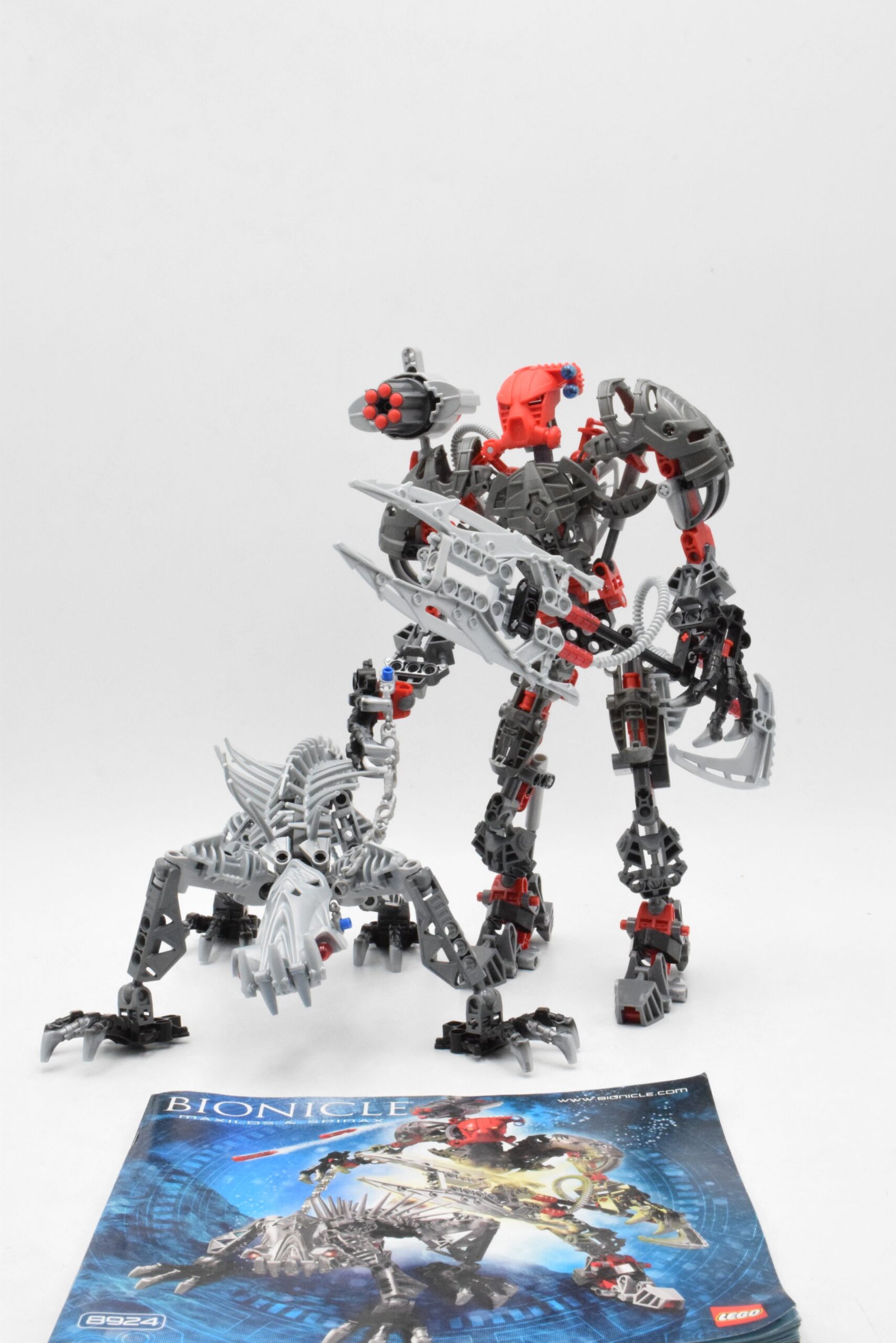 8924 LEGO Bionicle - Maxilos & Spinax – Image 2