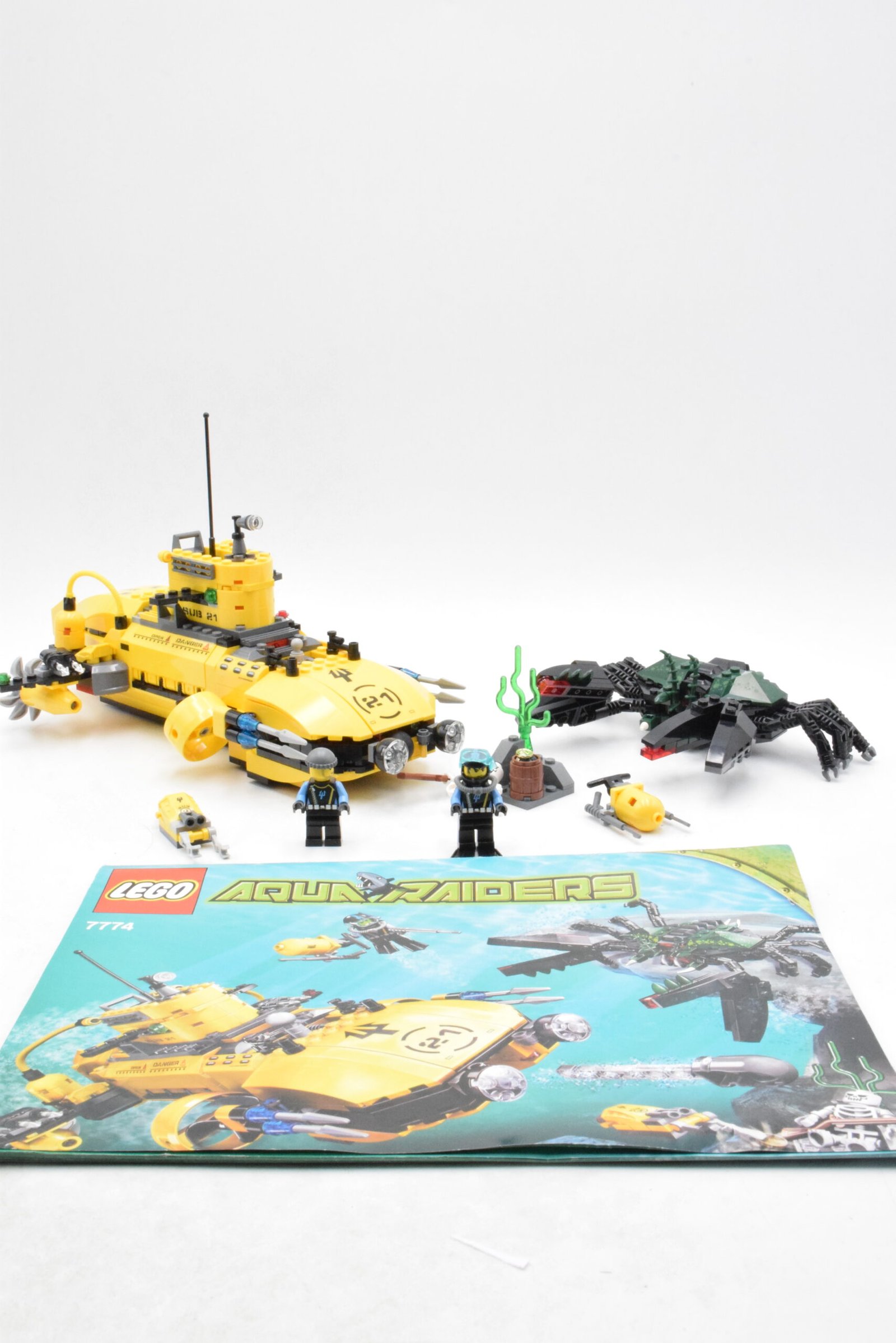 7774 LEGO Aqua Raiders - Le crabe écraseur – Image 2