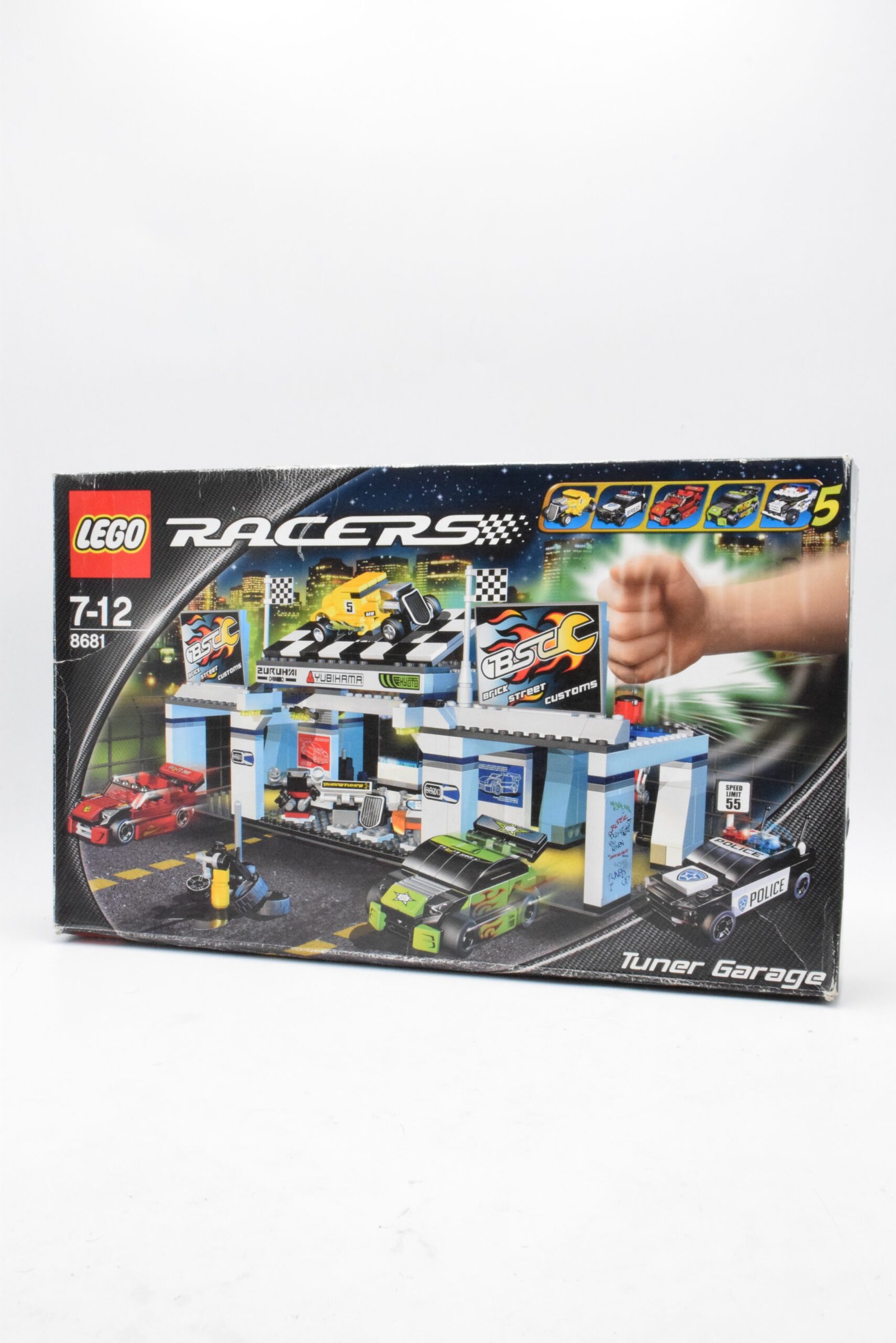 8681 LEGO Racers - Le garage tuning