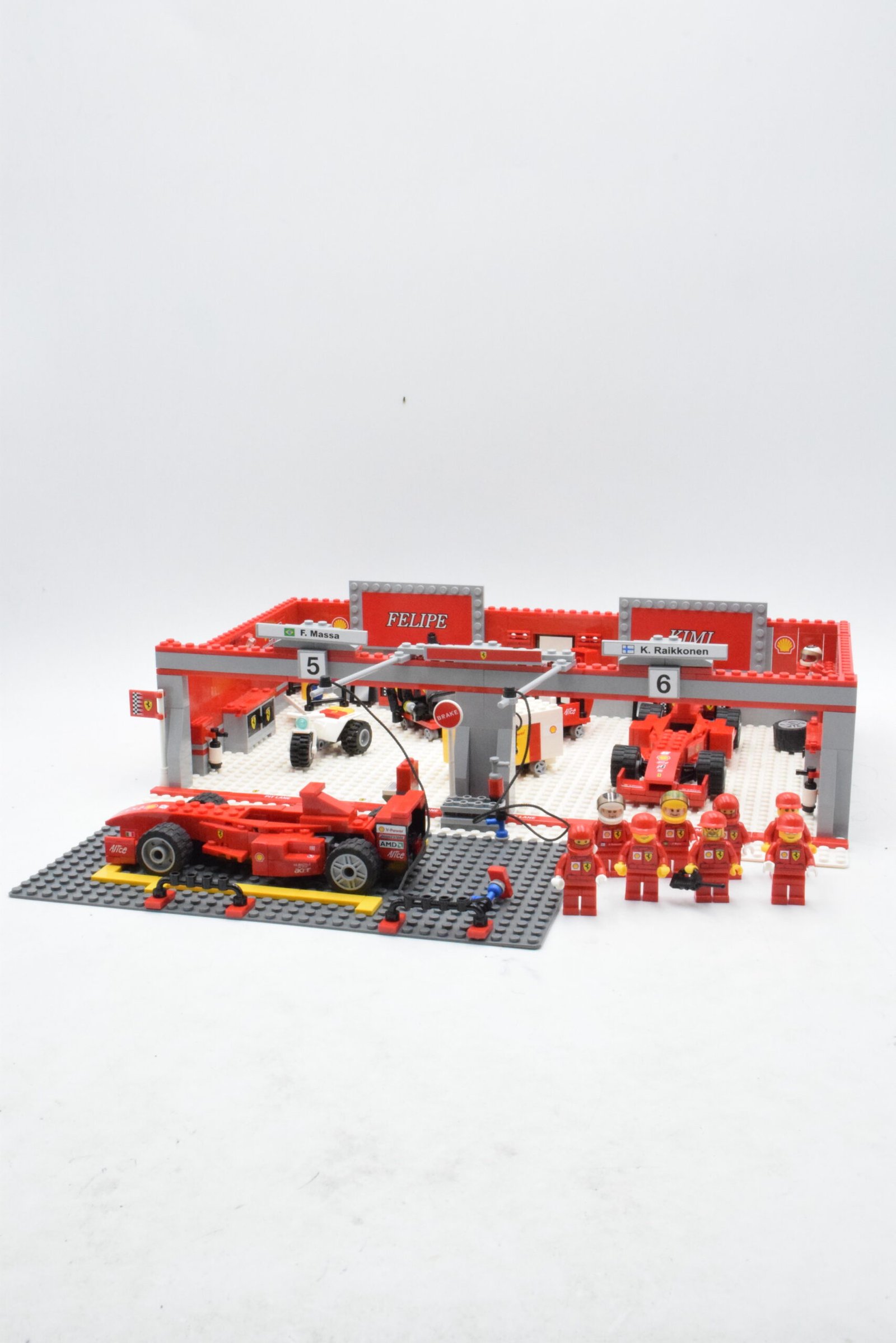 8144 LEGO Racers - Ferrari F1 Team (Raikkonen Edition) – Image 3