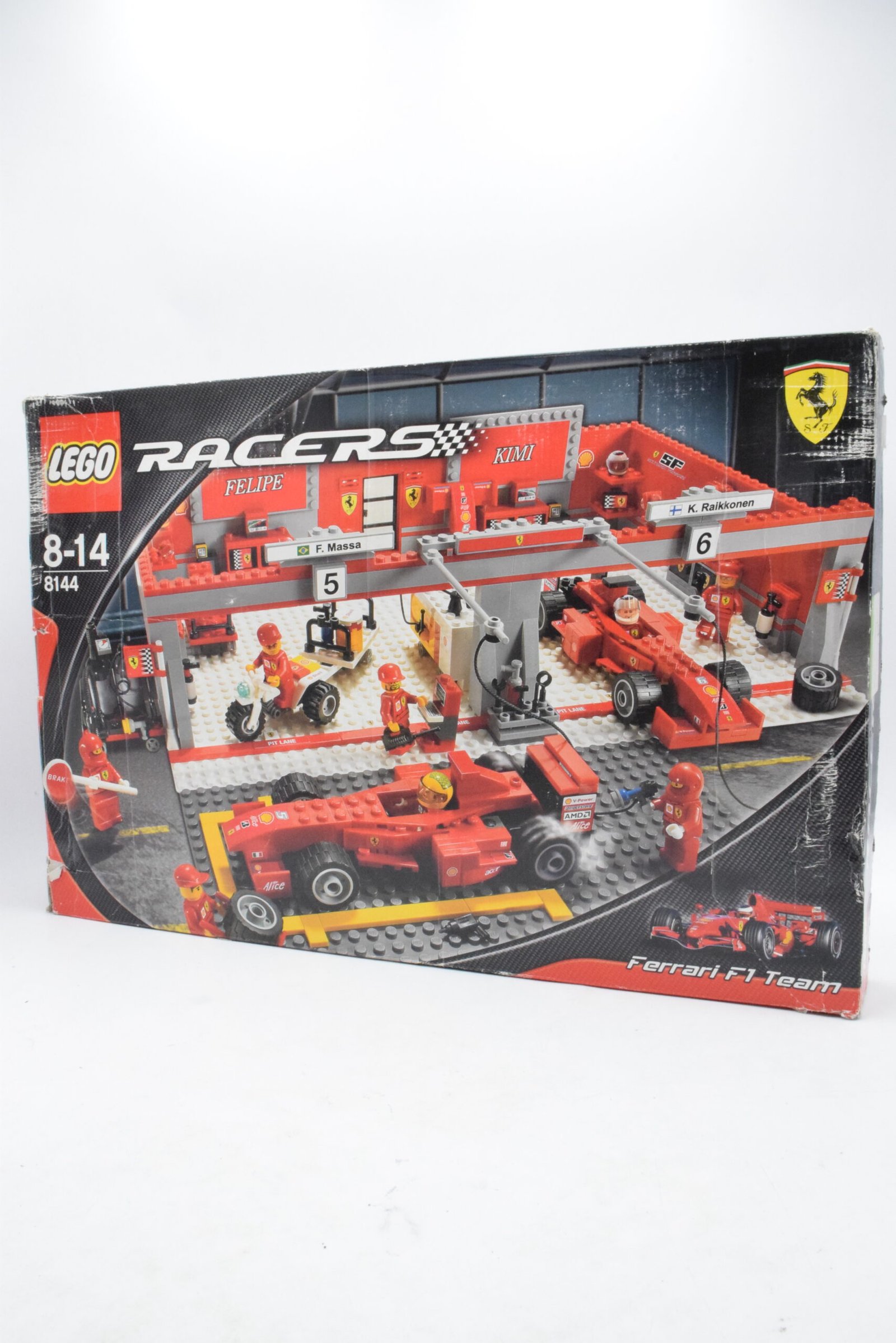 8144 LEGO Racers - Ferrari F1 Team (Raikkonen Edition)