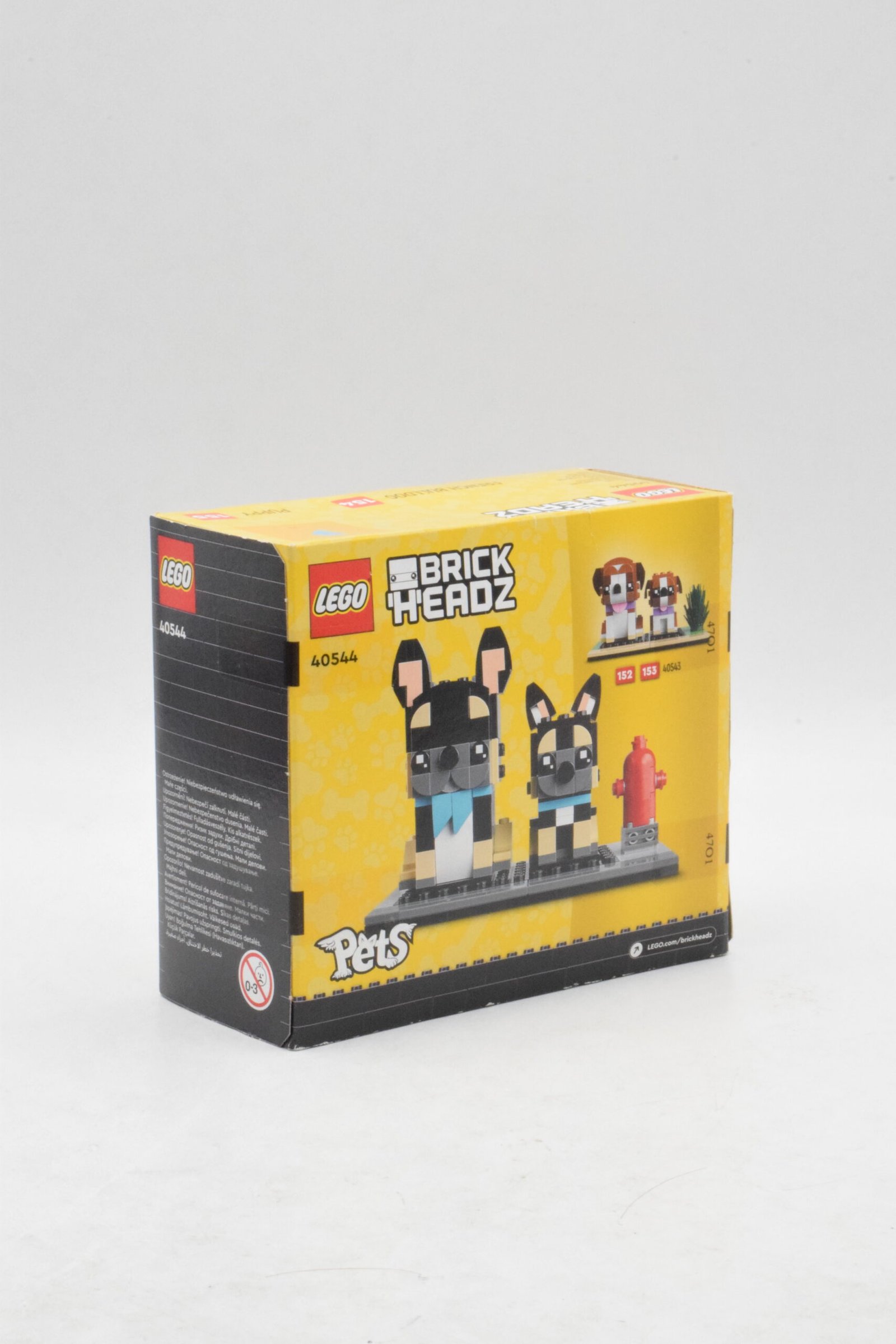 40544 LEGO Brickheadz - Les bouledogues français – Image 2