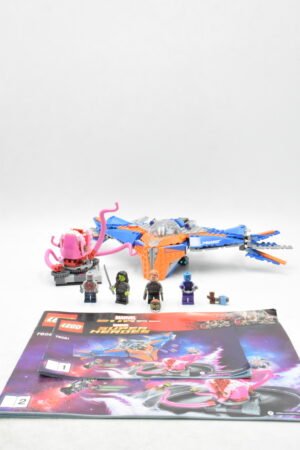 76081 LEGO Marvel - Le vaisseau Milano contre l'Abilisk